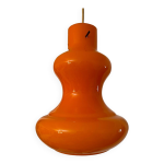 Lustre opaline orange annes 70