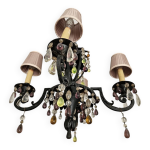 Lustre  pampilles de couleur