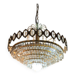 Lustre pampilles � cristaux