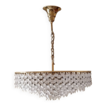 Lustre pampille cristal