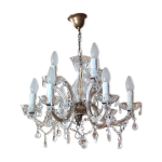 Lustre  pampilles murano