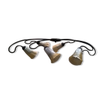 Lustre a six tulipes