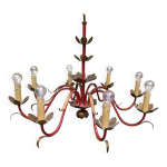 Lustre tle dor masca italy annes 60 hollywood regency