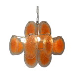 Lustre en verre souffl de murano