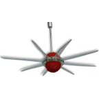 Lustre vintage design italien des annes 80