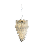 Lustre vintage italien en verre de murano