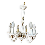 Lustre vintage murano en verre souffl� v�nitien