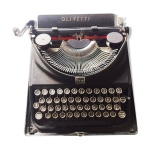 Machine  crire olivetti ico 1932