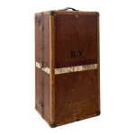Malle armoire ancienne  malle de voyage , vers 1930