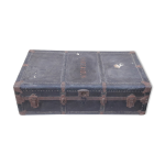 Malle en bois inscription chateaudun c l