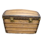Malle bombe ancienne laitonne