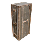 Malle cabine wardrobe ancienne 1920 coffre armoire transatlantique dressing