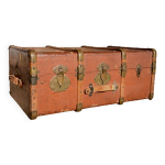 Malle de voyage ancienne 85x33x51cm