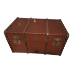 Malle de voyage ancienne vintage datant des annes 1920 / 1940