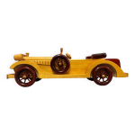 Maquette reproduction voiture ancienne en bois bugatti citron mercedes rolls 2