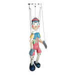 Marionnette, pantin en bois pinocchio