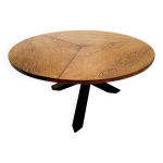 Martin visser - round wengé table Martin visser - round wengé table