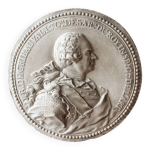 Mdaillon en pltre jean baptiste de gribauval, 19me sicle