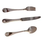 Ménagère 100 pièces plaqué argent, de table et de service Ménagère 100 pièces plaqué argent, de table et de service
