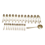 Ménagère 12 couverts en métal argenté apollo Ménagère 12 couverts en métal argenté apollo