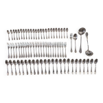 M�nag�re christofle 72 pi�ces metal argent�