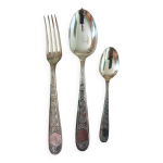 Ménagère christofle complète modèle villeroy métal argenté 37 pièces Ménagère christofle complète modèle villeroy métal argenté 37 pièces