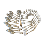 Ménagère en métal argenté Ménagère en métal argenté