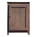 Meuble 1 porte ancien, meuble de rangement bois, confiturier, cabinet, petite armoire, dco intrieur ...