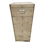 Meuble  5 clapets casier industriel mtal rono 1950