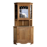 Meuble d'angle, buffet vitr, danemark annes 1960