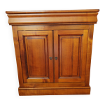 Meuble d'appui en merisier massif - fabrication artisanale