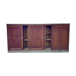 Meuble banque ou comptoir de mtier a tiroirs et autres de pharmacie