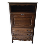 Meuble bar en bois massif vintage