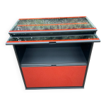 Meuble de bar design ludovico acerbis annes 80