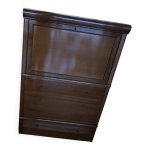 Meuble bar ouvrant avant tiroirs vintage couleur acajou style anglais