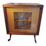 Meuble bar pivotant années 1950 Meuble bar pivotant années 1950