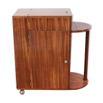 Meuble bar en placage d acajou 1950