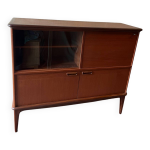 Meuble bar scandinave en teck année 60 Meuble bar scandinave en teck année 60