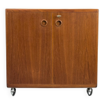 Meuble bar en teck par illum wikkels pour cfc silkeborg, 1960s