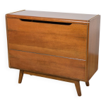 Meuble de bar modèle u391 mid - century par bohumil landsman pour jitona. Meuble de bar modèle u391 mid - century par bohumil landsman pour jitona.