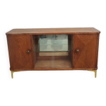Meuble bas, buffet vitr