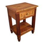 Meuble bas merisier blond style directoire Meuble bas merisier blond style directoire