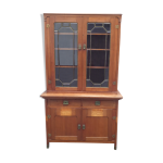 Meuble bibliothque vitrine 2 corps jurgenstil 1920 art - dco