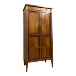 Meuble cabinet style louis xvi en marqueterie et bronzes dors circa 1880
