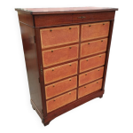 Meuble cartonnier ancien style louis xvi