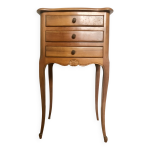 Meuble chevet bois style louis xv