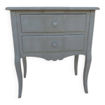 Meuble chic de style passe partout  2 tiroirs de style louis xv