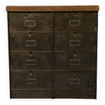 Meuble  clapets rono 2 colonnes 8 clapets travail franais vers 1950