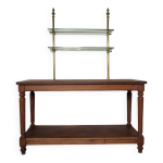 Meuble comptoir table vitrine de magasin