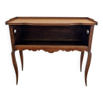 Meuble console ancienne en chne style louis xv